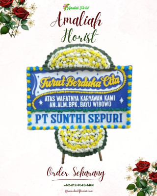 Papan Bunga Duka di Waliabuku