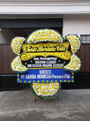 Papan Bunga Duka di Waliabuku